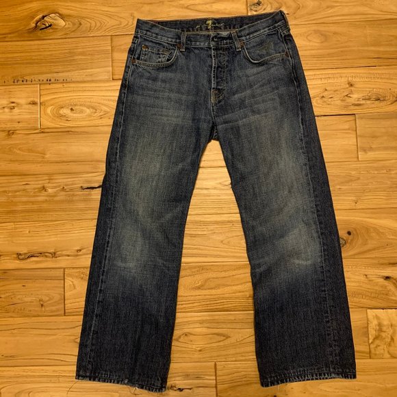 7 For All Mankind Denim - 7 For All Mankind Relaxed Fit Jeans Size 32